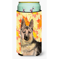 "Caroline's Treasures German Shepherd Fall Decorative Can Hugger, Tall, Multicolor"