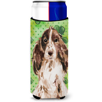 "Caroline's Treasures Brown Parti St. Patrick's Decorative Can Hugger, Slim, Multicolor"
