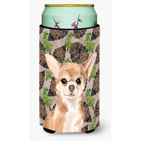 "Caroline's Treasures Chihuahua Pine Cones Decorative Can Hugger, Tall, Multicolor"
