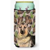 "Caroline's Treasures German Shepherd Pine Cones Decorative Can Hugger, Tall, Multicolor"