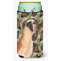 "Caroline's Treasures Fawn Natural Dane Pine Cones Decorative Can Hugger, Tall, Multicolor"