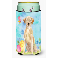 "Caroline's Treasures Yellow Labrador Easter Decorative Can Hugger, Tall, Multicolor"