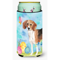 "Caroline's Treasures Beagle Easter Decorative Can Hugger, Tall, Multicolor"