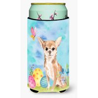 "Caroline's Treasures Chihuahua Easter Decorative Can Hugger, Tall, Multicolor"