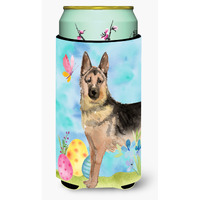 "Caroline's Treasures German Shepherd Easter Decorative Can Hugger, Tall, Multicolor"