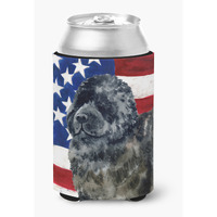 "Caroline's Treasures Newfoundland Patriotic Decorative Can Hugger, Multicolor"
