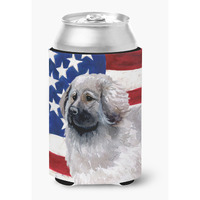 "Caroline's Treasures Moscow Watchdog Patriotic Decorative Can Hugger, Multicolor"