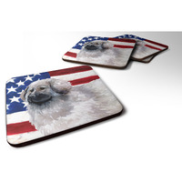 "Caroline's Treasures Moscow Watchdog Patriotic Decorative coasters, Multicolor"