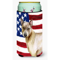 "Caroline's Treasures Thai Ridgeback Patriotic Decorative Can Hugger, Tall Boy, Multicolor"