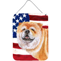 "Caroline's Treasures Cane Corso Patriotic Metal Print, 16"" x 12"", Multicolor"