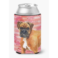 "Caroline's Treasures German Boxer Love Decorative Can Hugger, Multicolor"