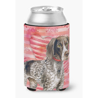"Caroline's Treasures German Shorthaired Pointer Love Decorative Can Hugger, Multicolor"