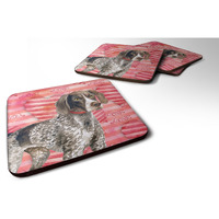 "Caroline's Treasures German Shorthaired Pointer Love Decorative coasters, Multicolor"