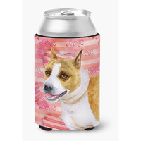 "Caroline's Treasures American Staffordshire Love Decorative Can Hugger, Multicolor"