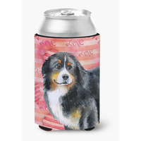 "Caroline's Treasures Bernese Mountain Dog Love Decorative Can Hugger, Multicolor"