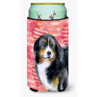 "Caroline's Treasures Bernese Mountain Dog Love Decorative Can Hugger, Tall Boy, Multicolor"