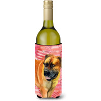 "Caroline's Treasures Boerboel Mastiff Love Decorative Bottle Hugger, 750ml, Multicolor"