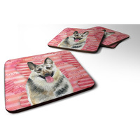 "Caroline's Treasures East-European Shepherd Love Decorative coasters, Multicolor"