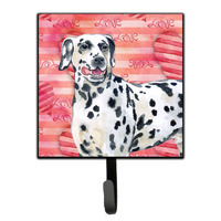 "Caroline's Treasures Dalmatian Love Wall Hook, Small, Multicolor"