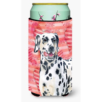"Caroline's Treasures Dalmatian Love Decorative Can Hugger, Tall Boy, Multicolor"