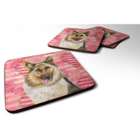 "Caroline's Treasures German Shepherd Love Decorative coasters, Multicolor"