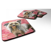 "Caroline's Treasures Chinese Crested Love Decorative coasters, Multicolor"