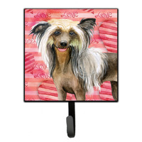 "Caroline's Treasures Chinese Crested Love Wall Hook, Small, Multicolor"
