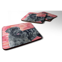 "Caroline's Treasures Giant Schnauzer Love Decorative coasters, Multicolor"