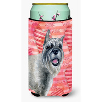 "Caroline's Treasures Schnauzer Love Decorative Can Hugger, Tall Boy, Multicolor"