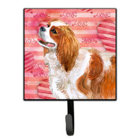 "Caroline's Treasures Cavalier Spaniel Love Wall Hook, Small, Multicolor"