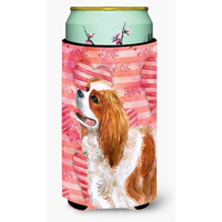 "Caroline's Treasures Cavalier Spaniel Love Decorative Can Hugger, Tall Boy, Multicolor"