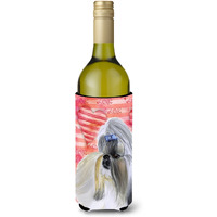 "Caroline's Treasures Shih Tzu Love Decorative Bottle Hugger, 750ml, Multicolor"