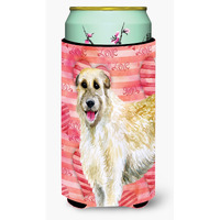 "Caroline's Treasures Irish Wolfhound Love Decorative Can Hugger, Tall Boy, Multicolor"