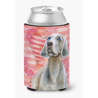 "Caroline's Treasures Weimaraner Love Decorative Can Hugger, Multicolor"