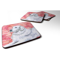 "Caroline's Treasures Maremma Sheepdog Love Decorative coasters, Multicolor"