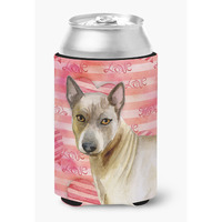 "Caroline's Treasures Thai Ridgeback Love Decorative Can Hugger, Multicolor"