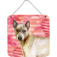 "Caroline's Treasures Thai Ridgeback Metal Print, 6h x 6w, Love is a Dog"