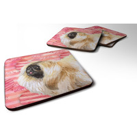 "Caroline's Treasures Pekingese Love Decorative coasters, Multicolor"