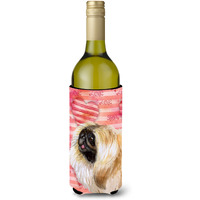"Caroline's Treasures Pekingese Love Decorative Bottle Hugger, 750ml, Multicolor"