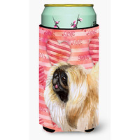"Caroline's Treasures Pekingese Love Decorative Can Hugger, Tall Boy, Multicolor"