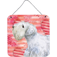 "Caroline's Treasures Sealyham Terrier Metal Print, 6h x 6w, Love is a Dog"