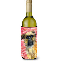 "Caroline's Treasures Brussels Griffon Love Decorative Bottle Hugger, 750ml, Multicolor"