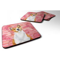 "Caroline's Treasures Basenji Love Decorative coasters, Multicolor"