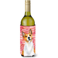 "Caroline's Treasures Basenji Love Decorative Bottle Hugger, 750ml, Multicolor"