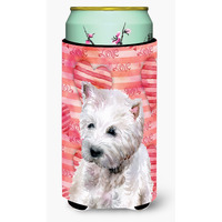 "Caroline's Treasures Westie Love Decorative Can Hugger, Tall Boy, Multicolor"