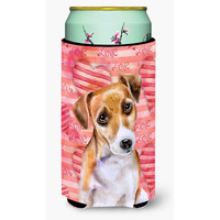 "Caroline's Treasures Jack Russell Terrier #2 Love Decorative Can Hugger, Tall Boy, Multicolor"