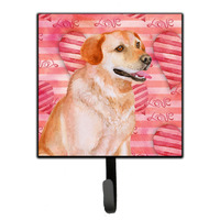 "Caroline's Treasures Labrador Retriever Love Wall Hook, Small, Multicolor"