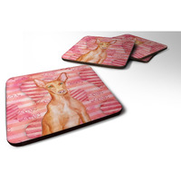 "Caroline's Treasures Pharaoh Hound Love Decorative coasters, Multicolor"