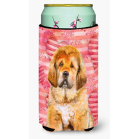 "Caroline's Treasures Tibetan Mastiff Love Decorative Can Hugger, Tall Boy, Multicolor"