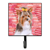 "Caroline's Treasures Yorkshire Terrier #2 Love Wall Hook, Small, Multicolor"